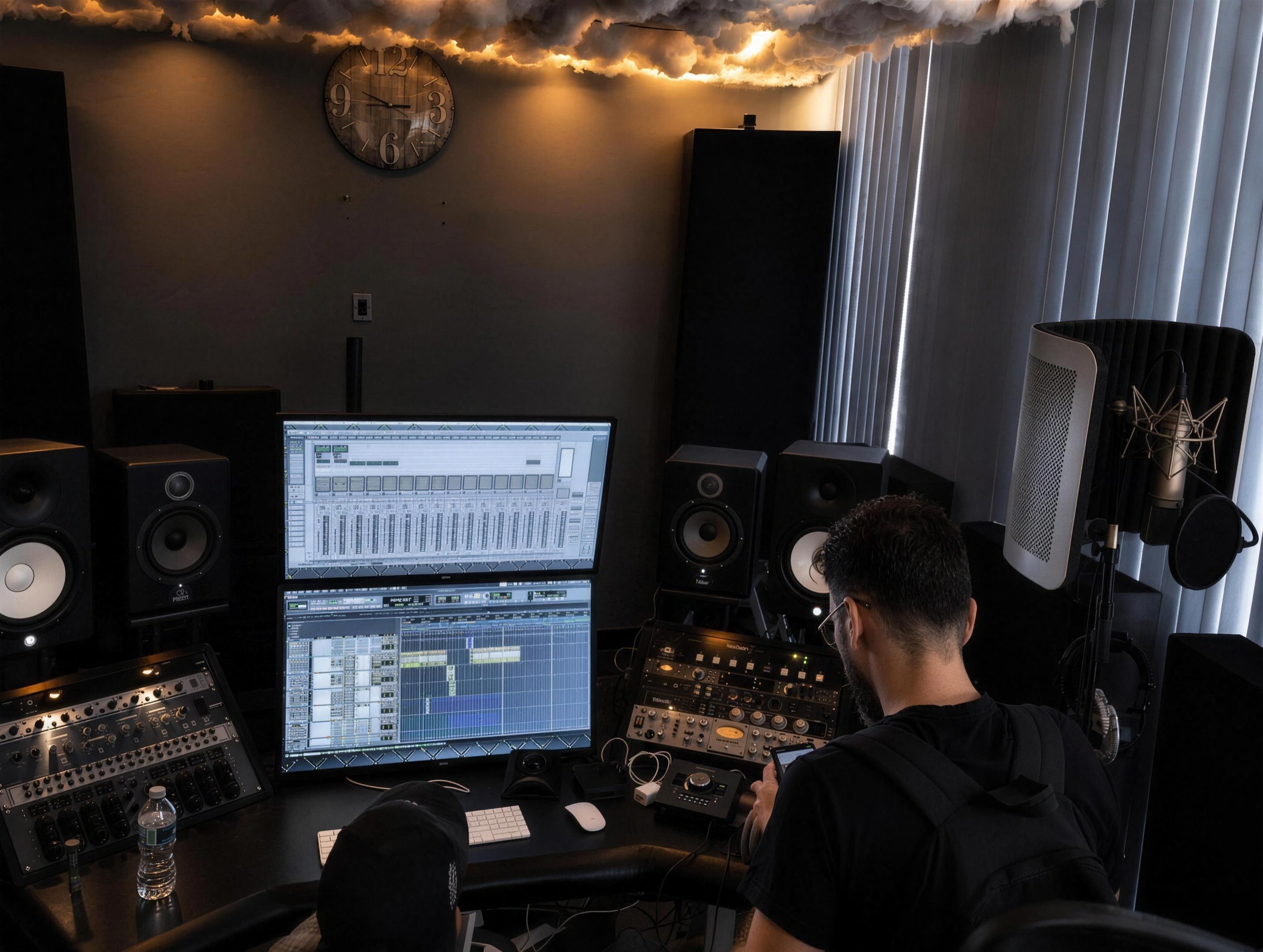 Cloud Room at Hi-Tunes Studio.